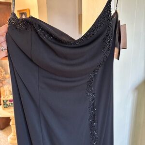 NEW w tags. Niki Lavis Black Evening Gown